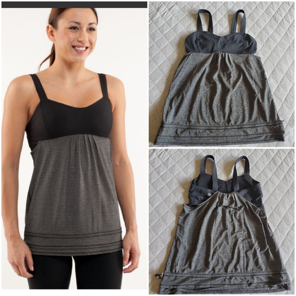 Lululemon Run Back on Track Tank‎ Sz 8